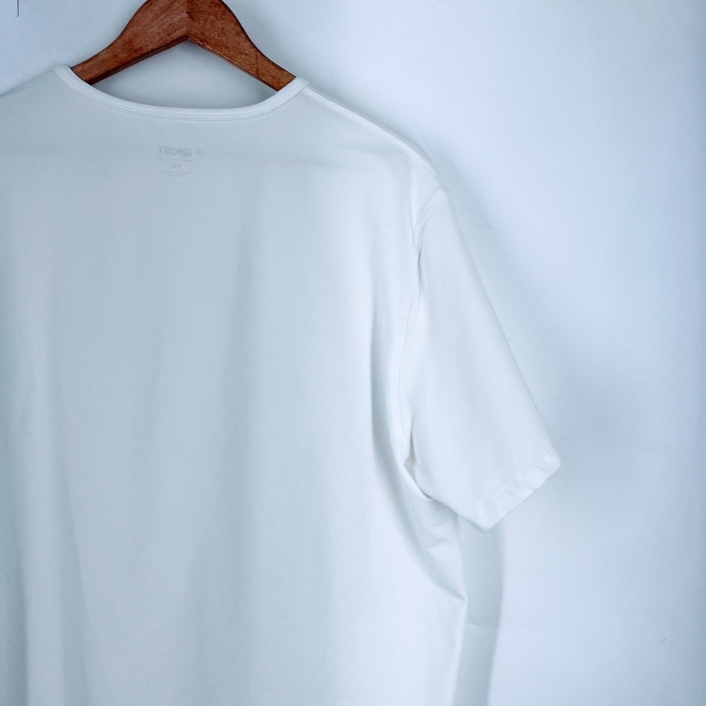 Ghost Golf Mens White Performance Short Sleeve Logo T-Shirt Size XXL - Picture 6 of 13